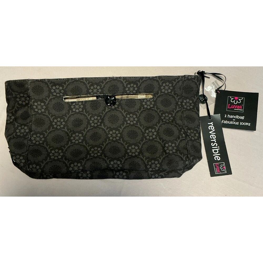 LUVALI Convertibles Chic Handbag Reversible Classic Slip Only The “FIONA” NWT